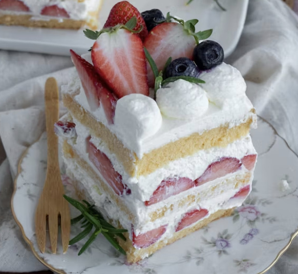 easy desserts strawberry shortcake