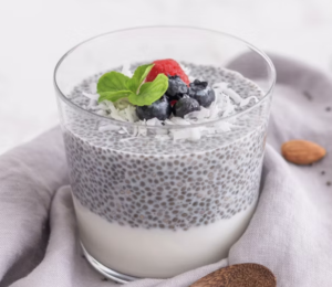 chia seed pudding dessert recipe