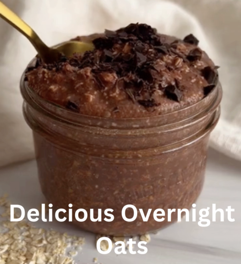 healthy breakfast overnight oats