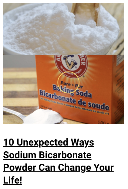 sodium bicarbonate powder