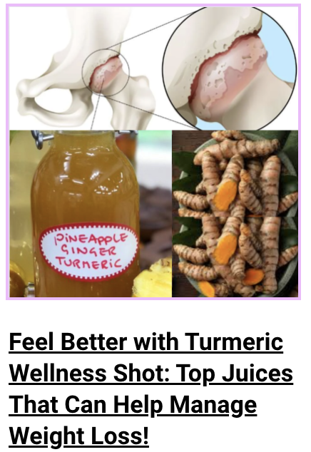 turmeric wellness shot