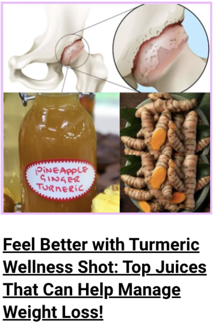 turmeric wellness shot