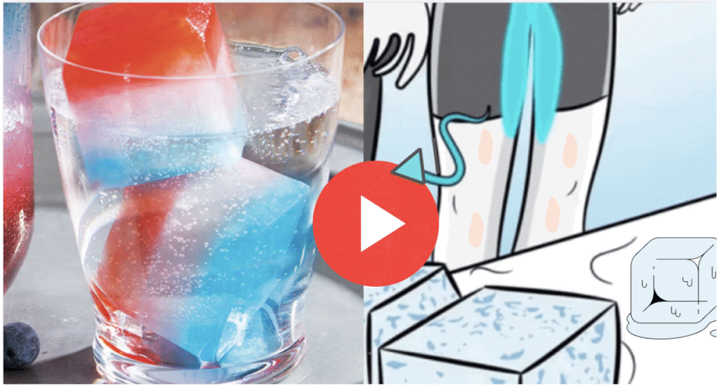 odd ice water trick