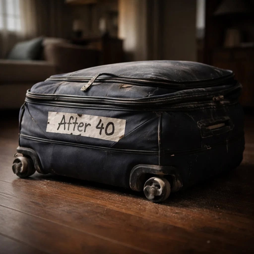 living with extra weight after 40