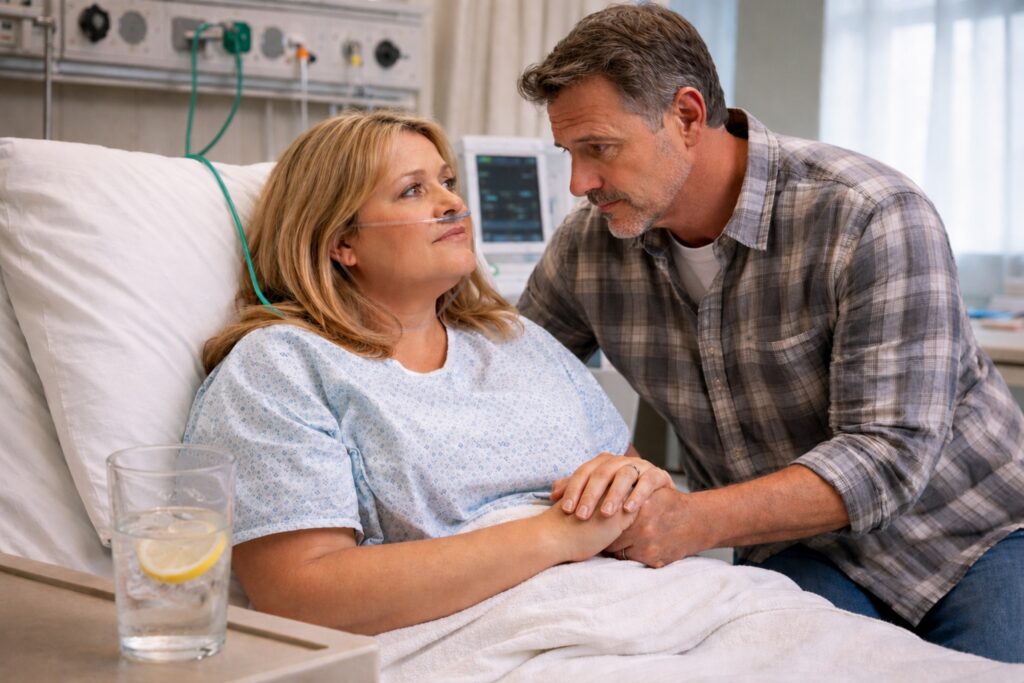 nancy in the hospital